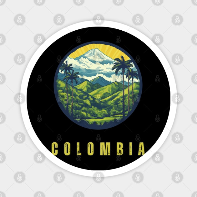 Colombia Magnet by Mary_Momerwids